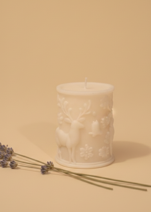 Vela con aroma a Lavanda